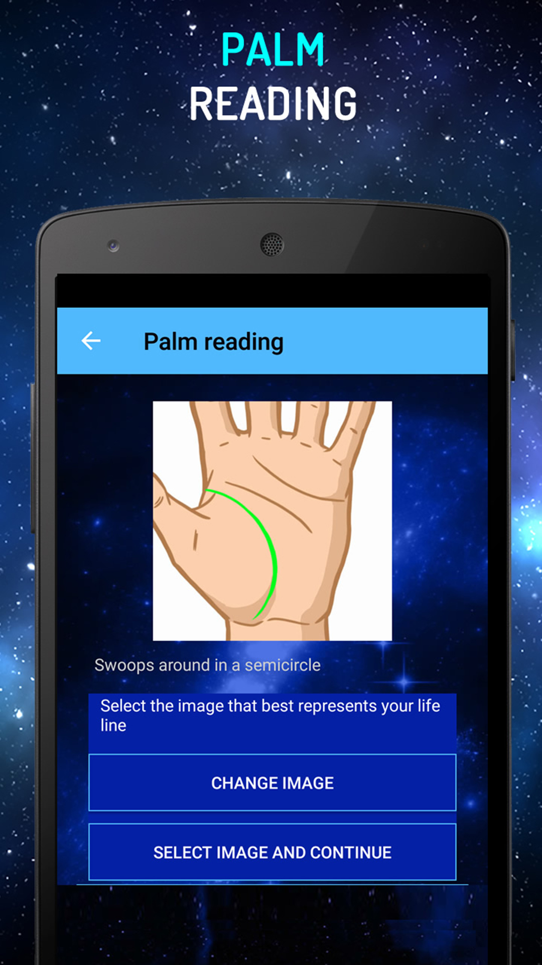 اسکرین شات 1 برنامه Palm Reader, Tarot, Palmistry