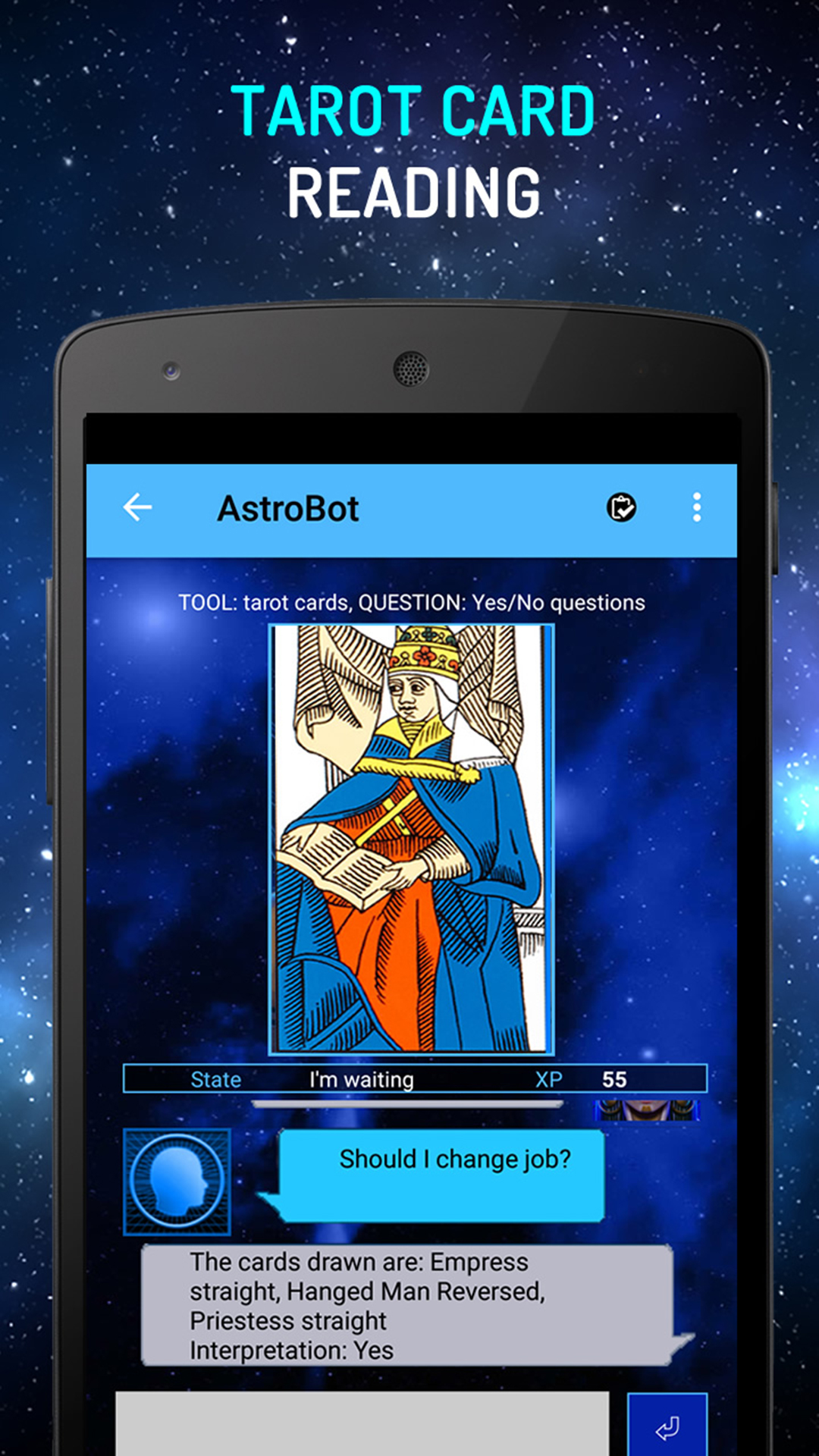 اسکرین شات 4 برنامه Palm Reader, AI Tarot Reading