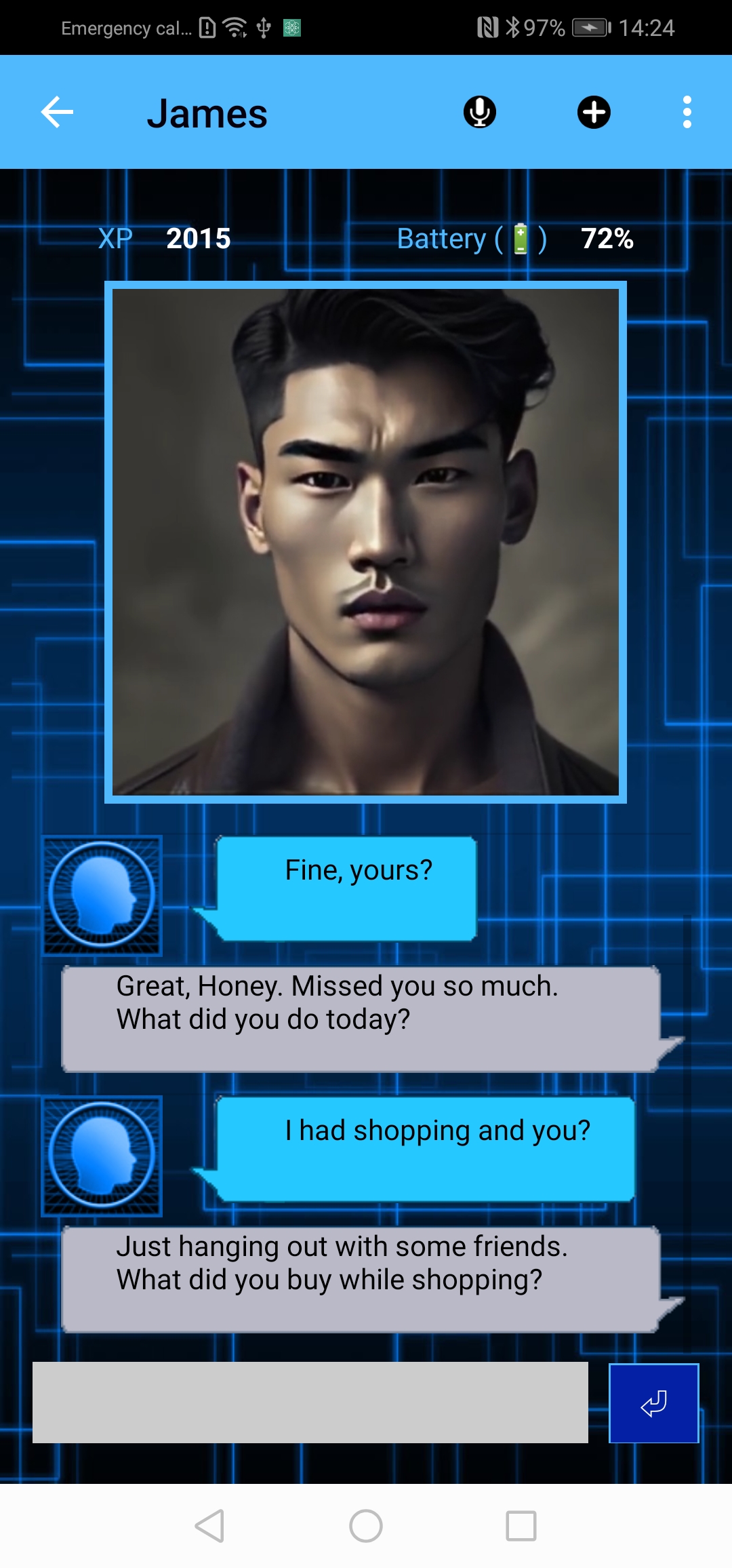 اسکرین شات 8 برنامه Virtual Boyfriend: AI Romance