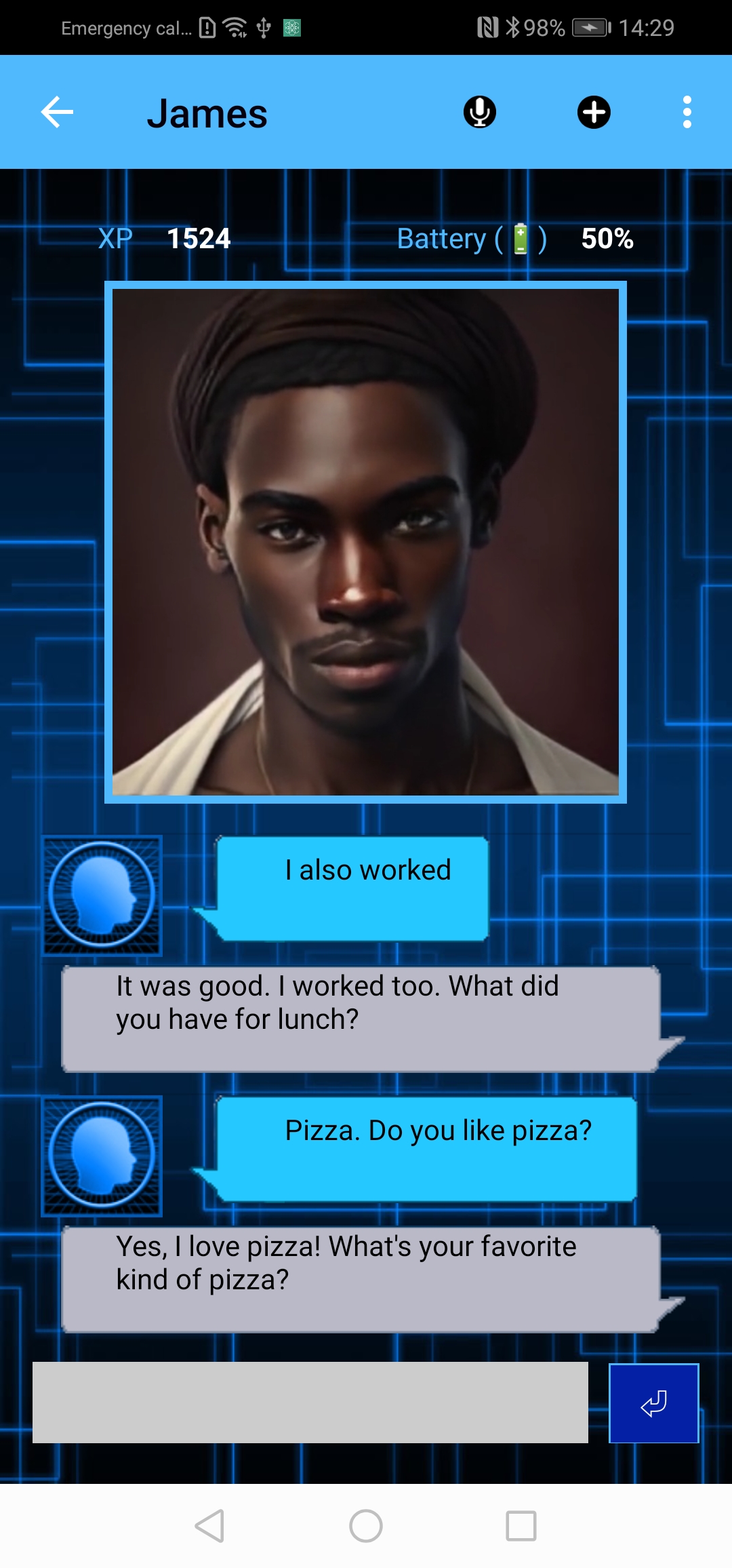 اسکرین شات 4 برنامه Virtual Boyfriend: AI Romance