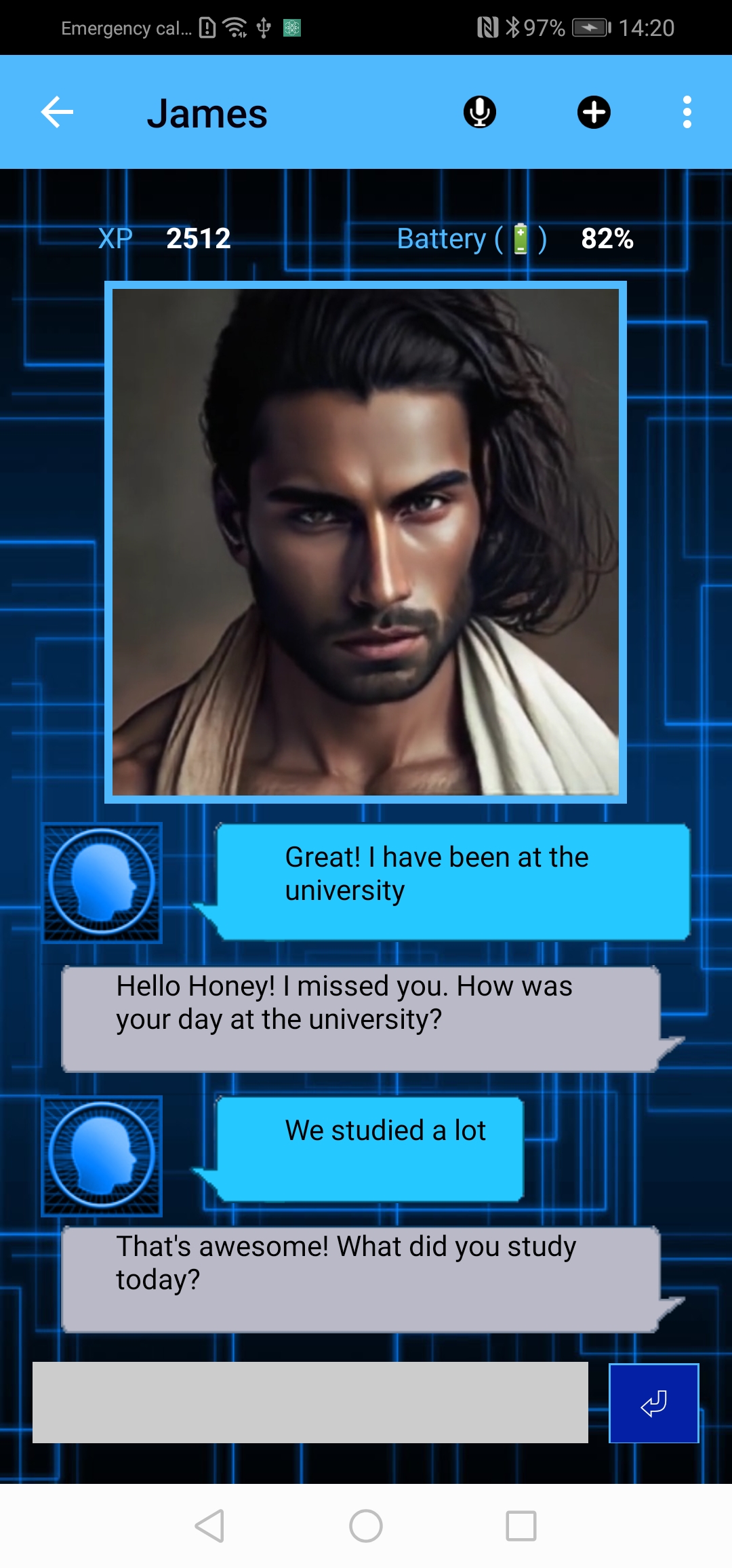 اسکرین شات 7 برنامه Virtual Boyfriend: AI Romance