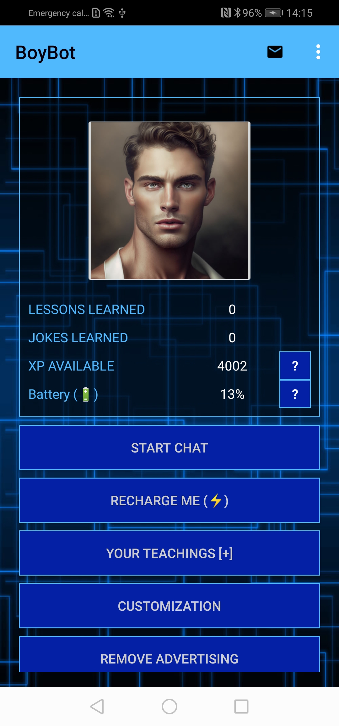 اسکرین شات 5 برنامه Virtual Boyfriend: AI Romance