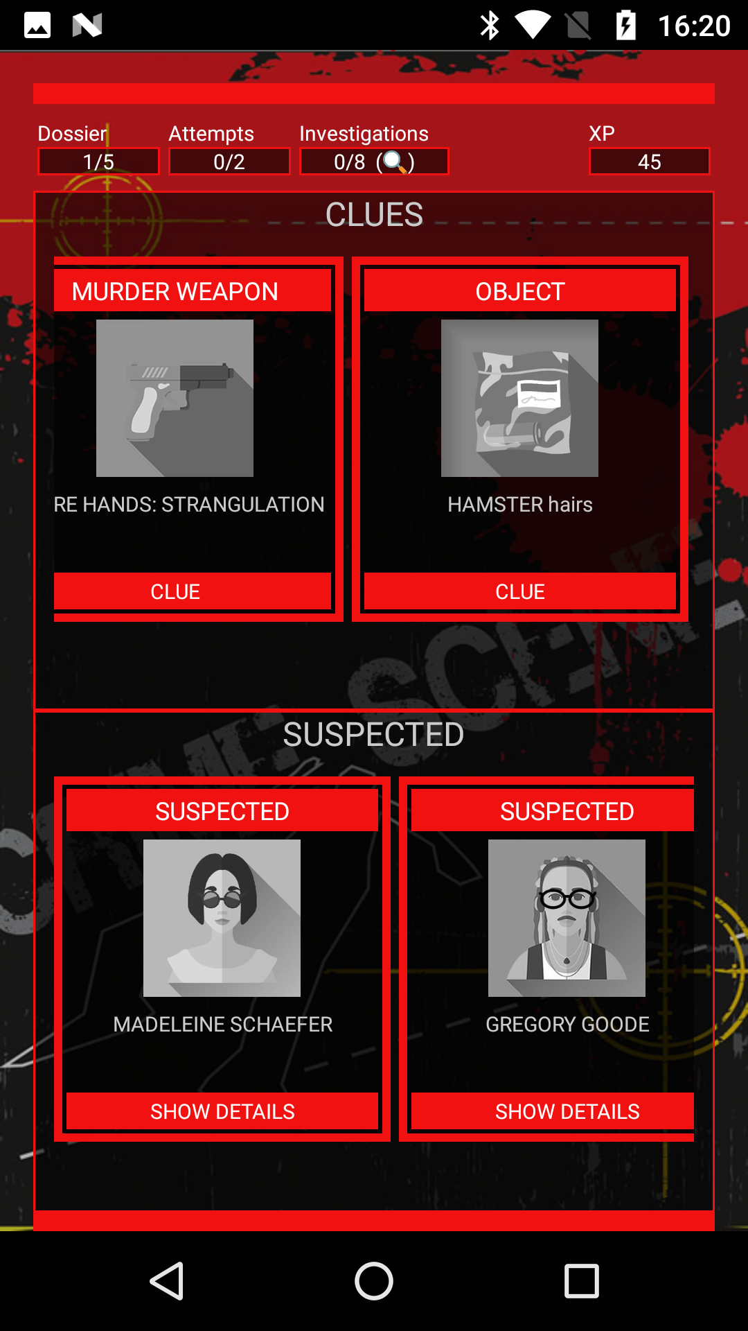اسکرین شات 1 بازی Detective CrimeBot: Mysteries