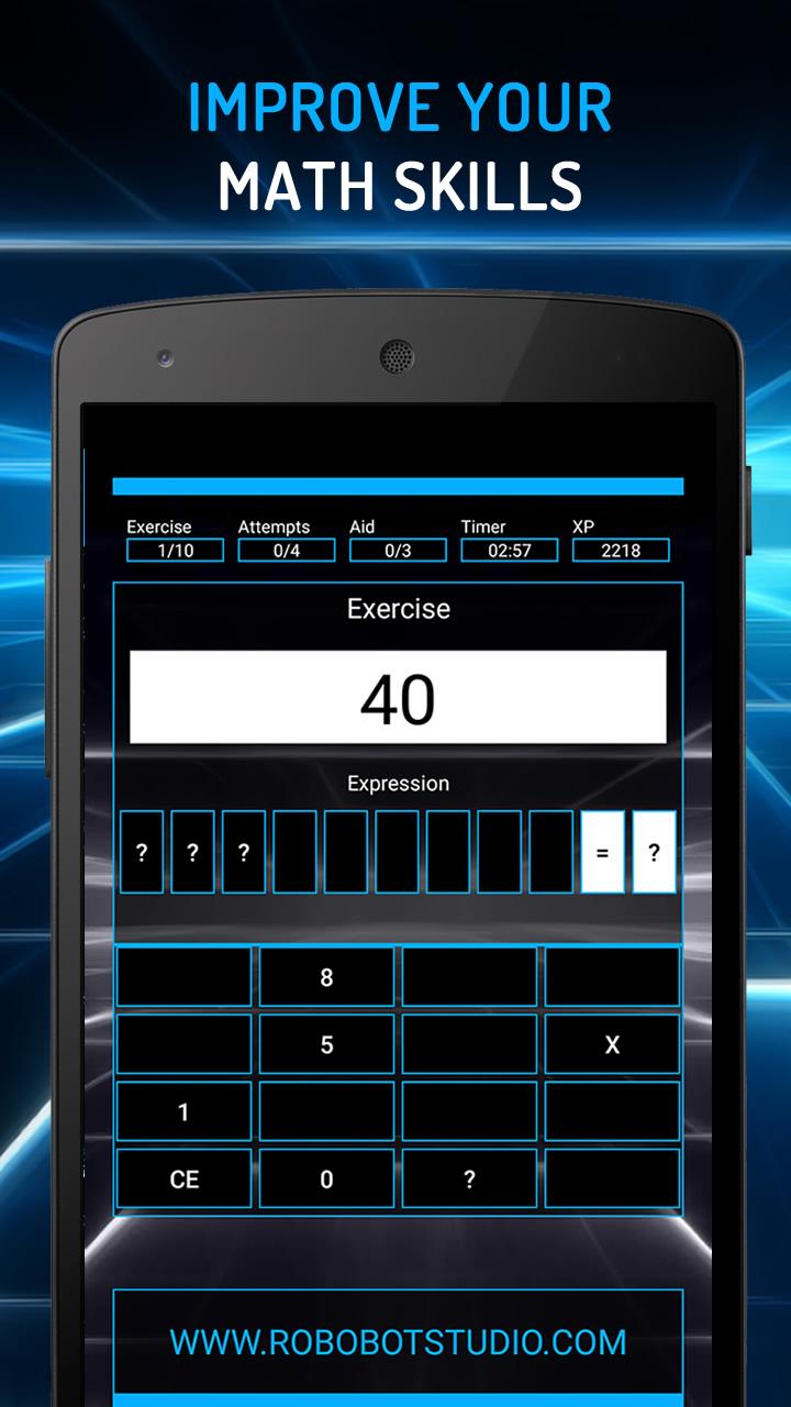 اسکرین شات 1 بازی Mathematical Puzzles