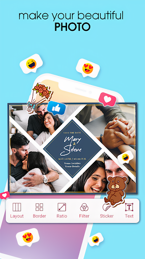 اسکرین شات 5 برنامه Beauty Camera Plus - Candy Face Selfie & Collage