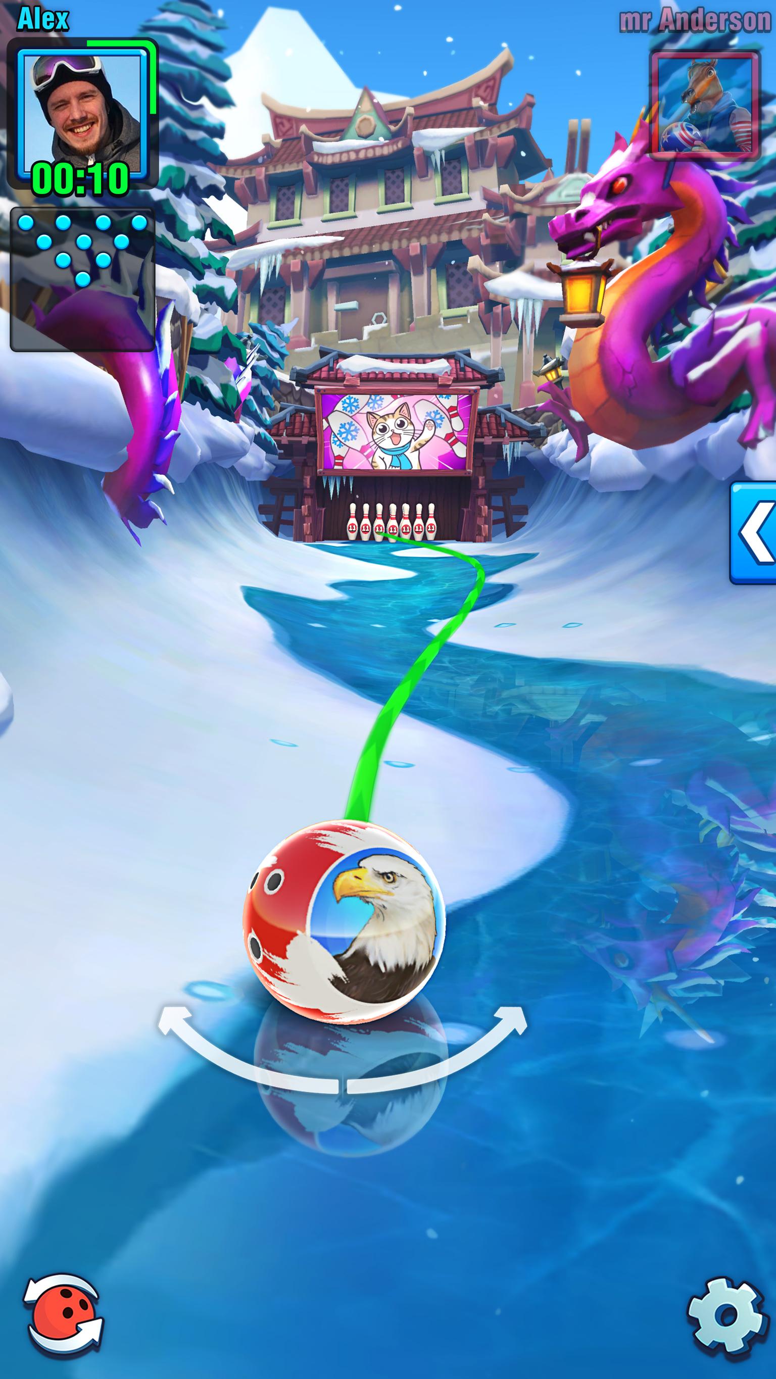 اسکرین شات 6 بازی Bowling Crew — 3D bowling game