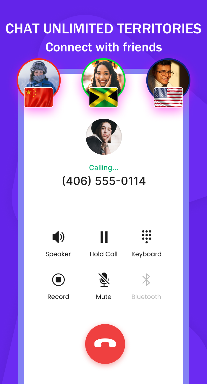 اسکرین شات 3 برنامه Text, Call & Phone number