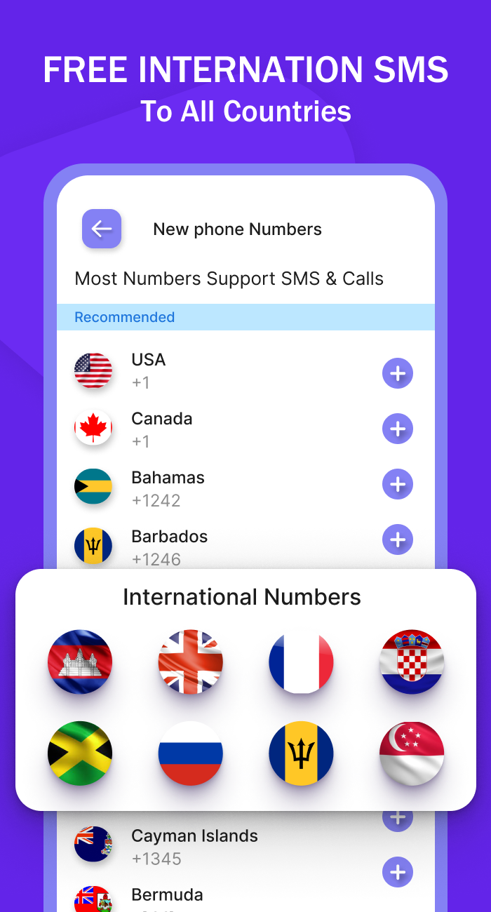 اسکرین شات 2 برنامه Text, Call & Phone number