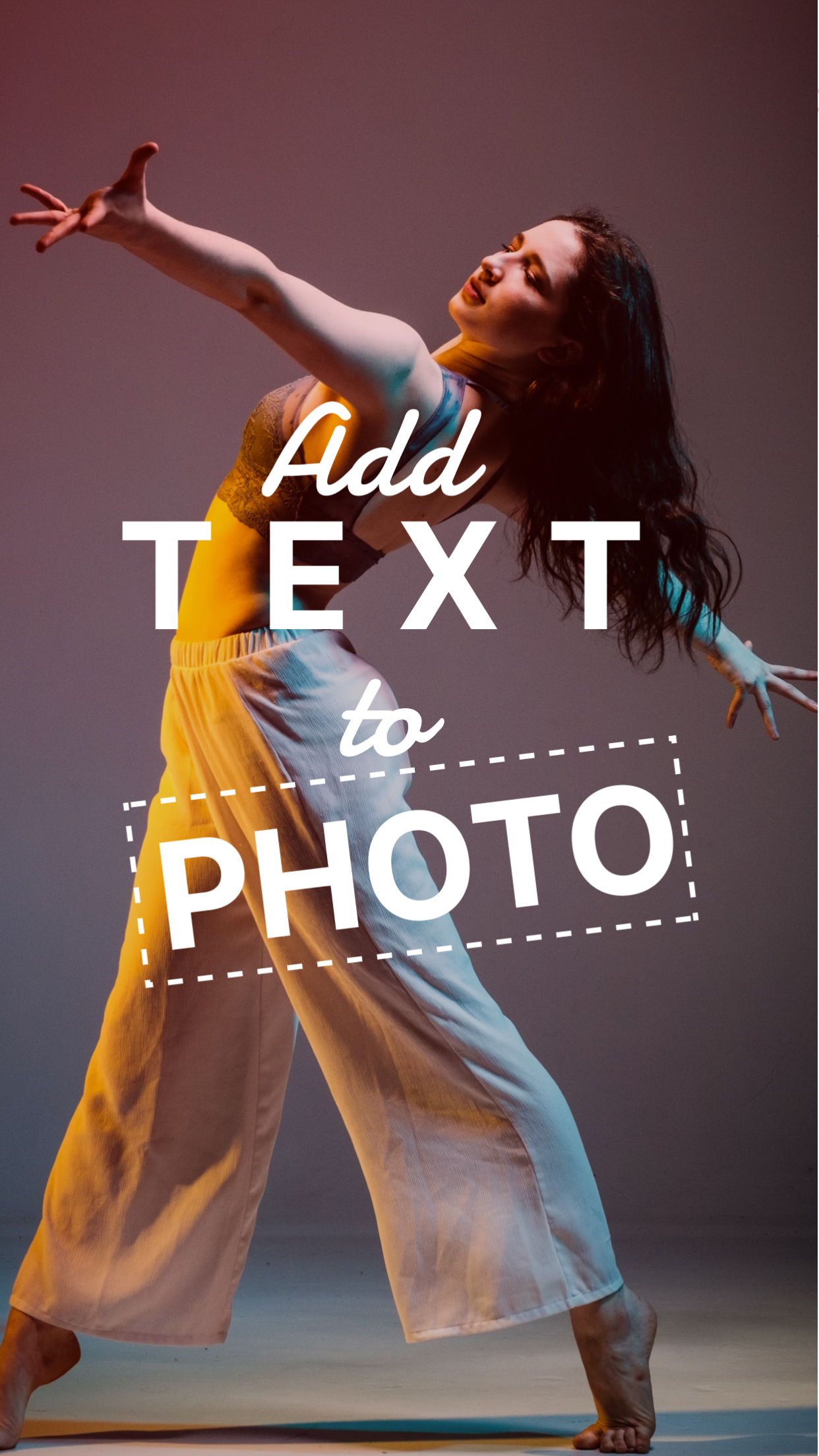 اسکرین شات 1 برنامه Add Text to Photos, Photo Text