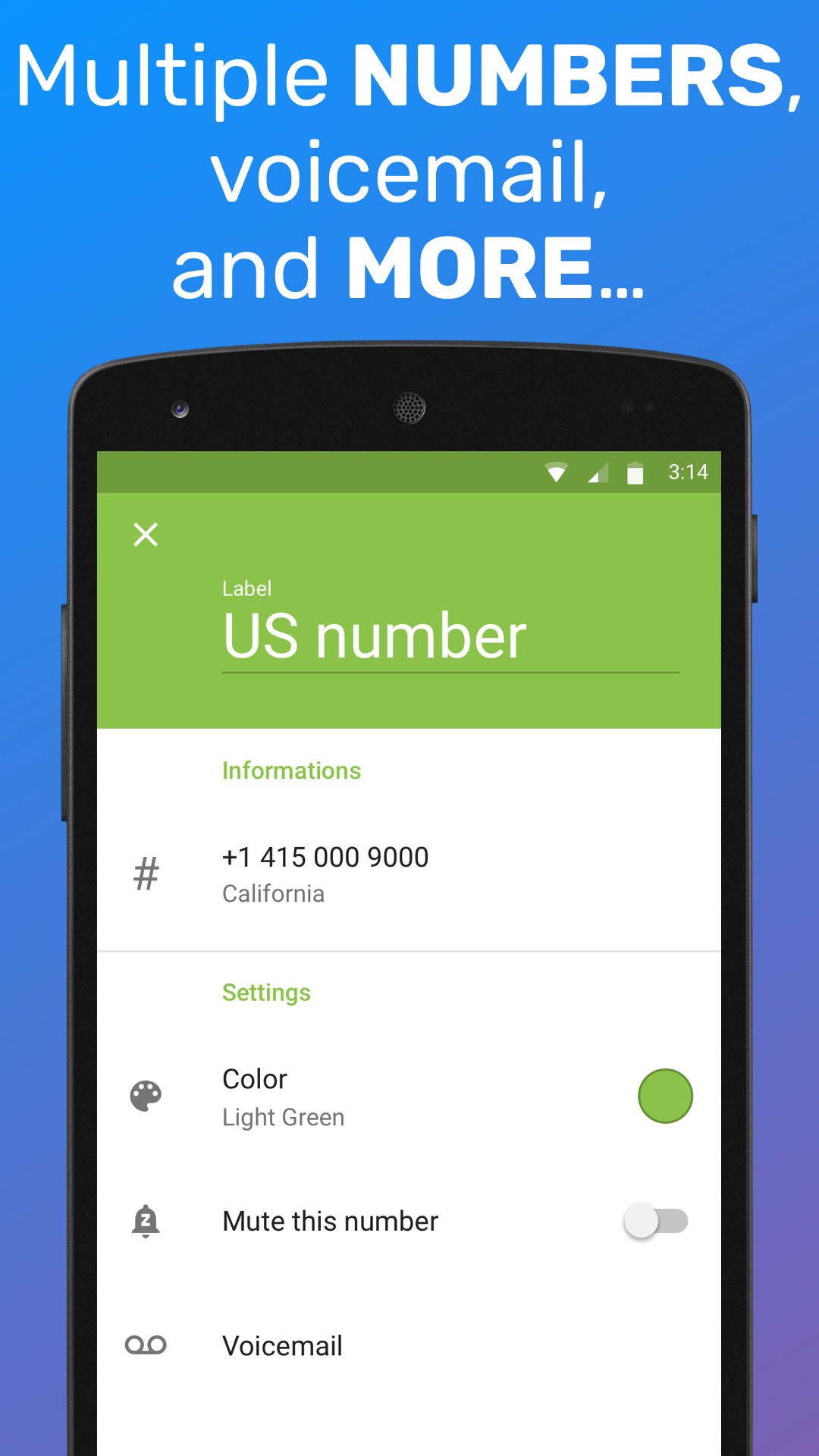اسکرین شات 5 برنامه TextMe Up Calling & Texts