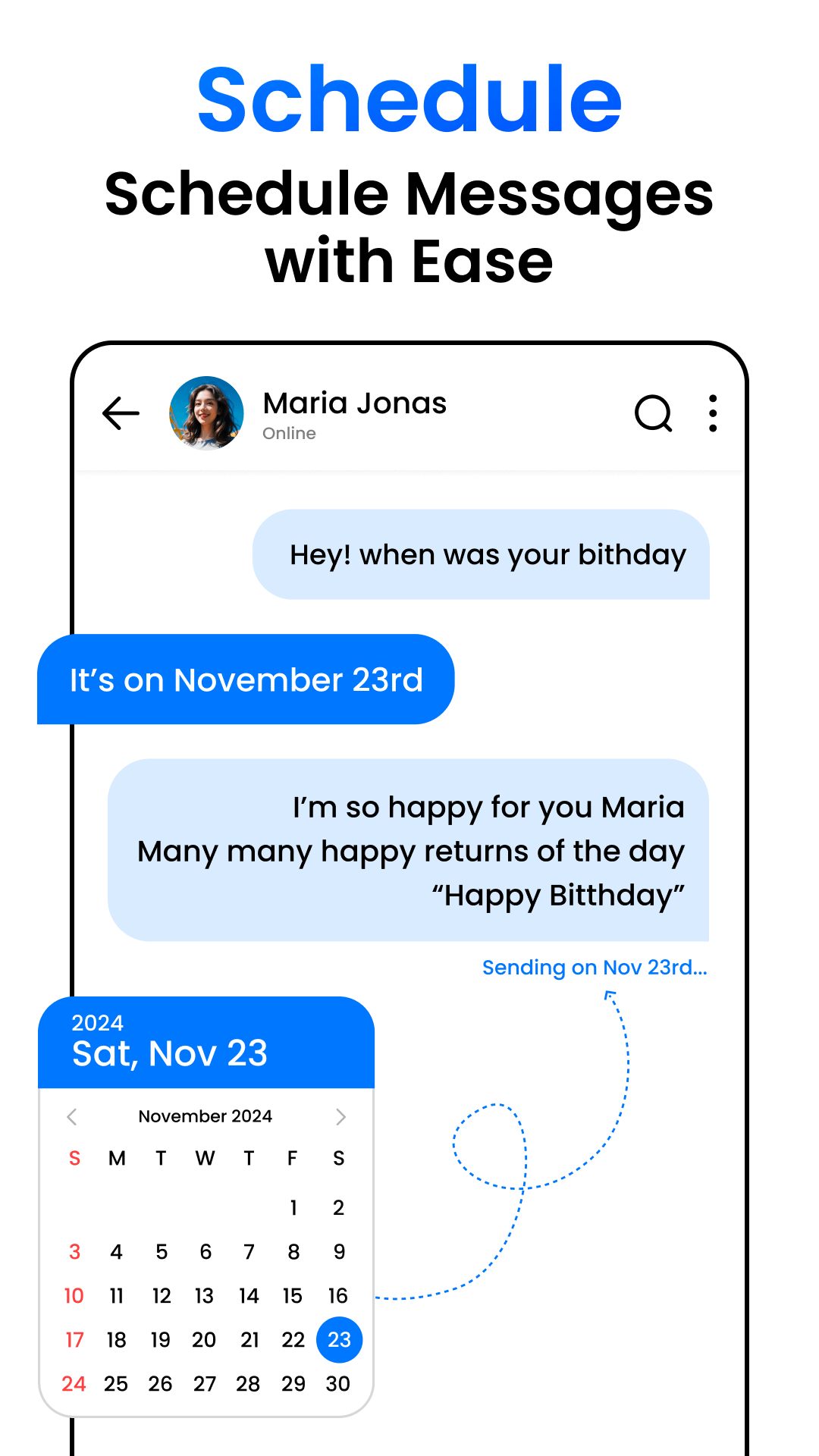 اسکرین شات 8 برنامه Messages