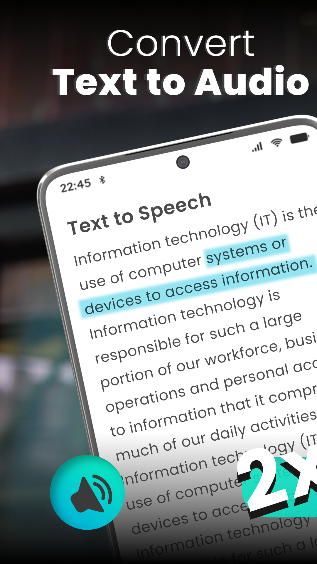 اسکرین شات 2 برنامه Text to Speech TTS_Text Reader