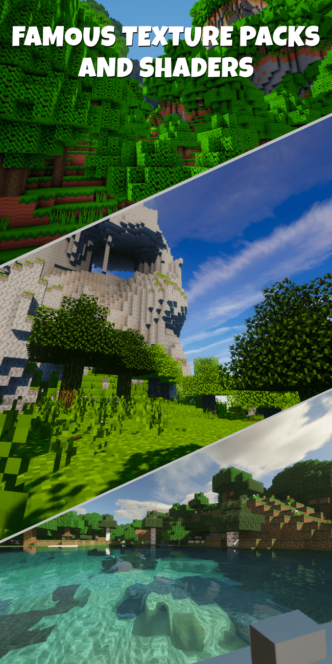 اسکرین شات 1 برنامه Texture Packs for Minecraft PE