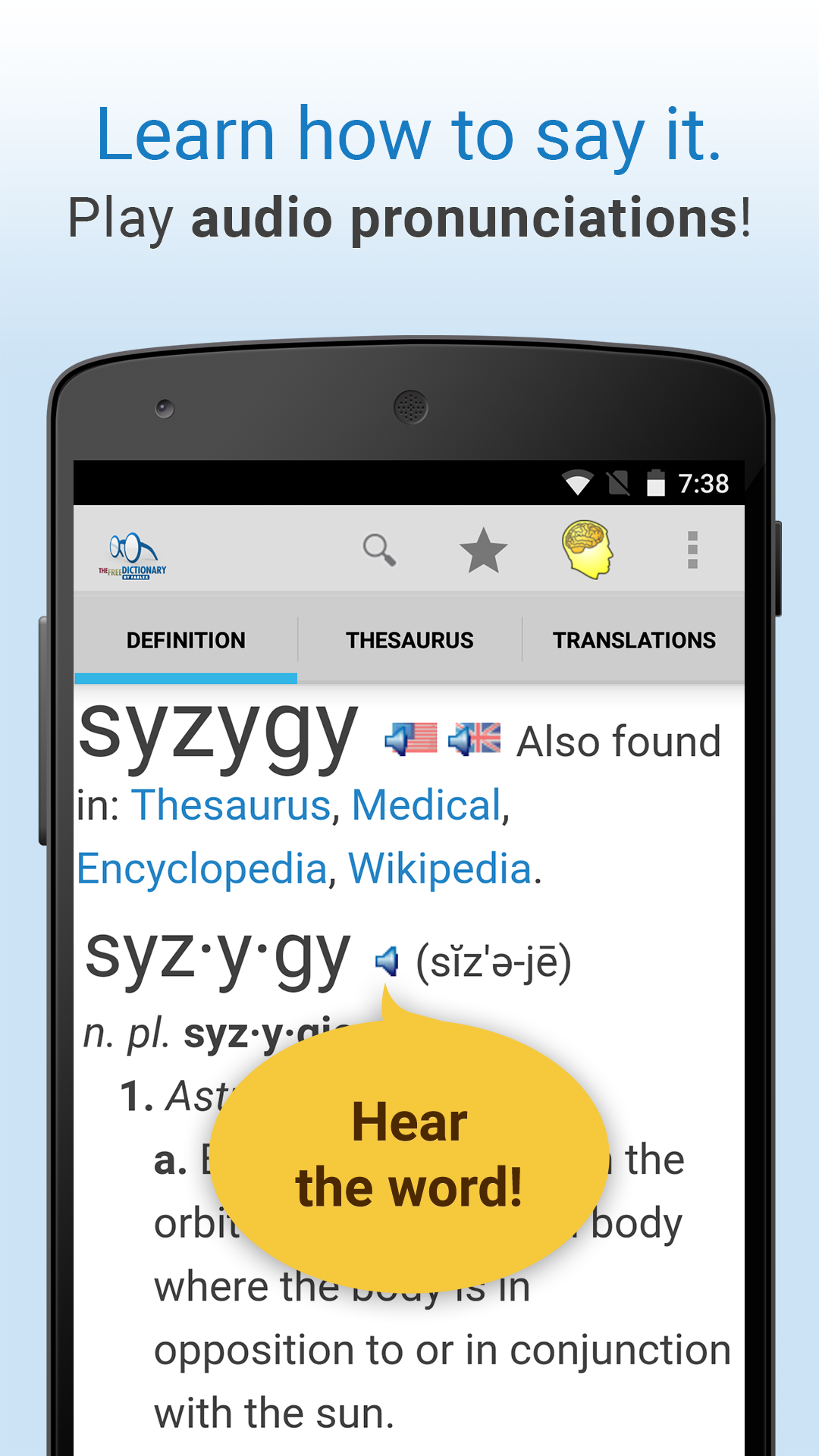 اسکرین شات 3 برنامه Dictionary