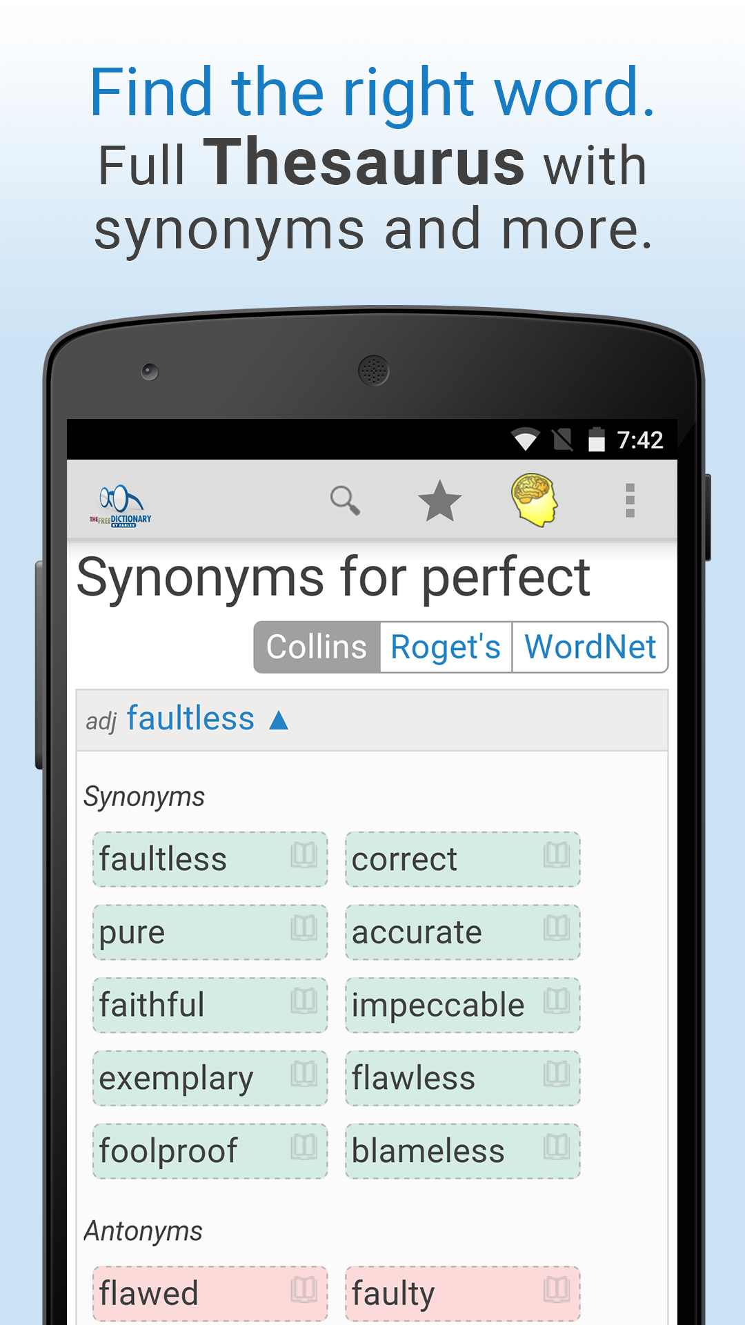اسکرین شات 2 برنامه Dictionary