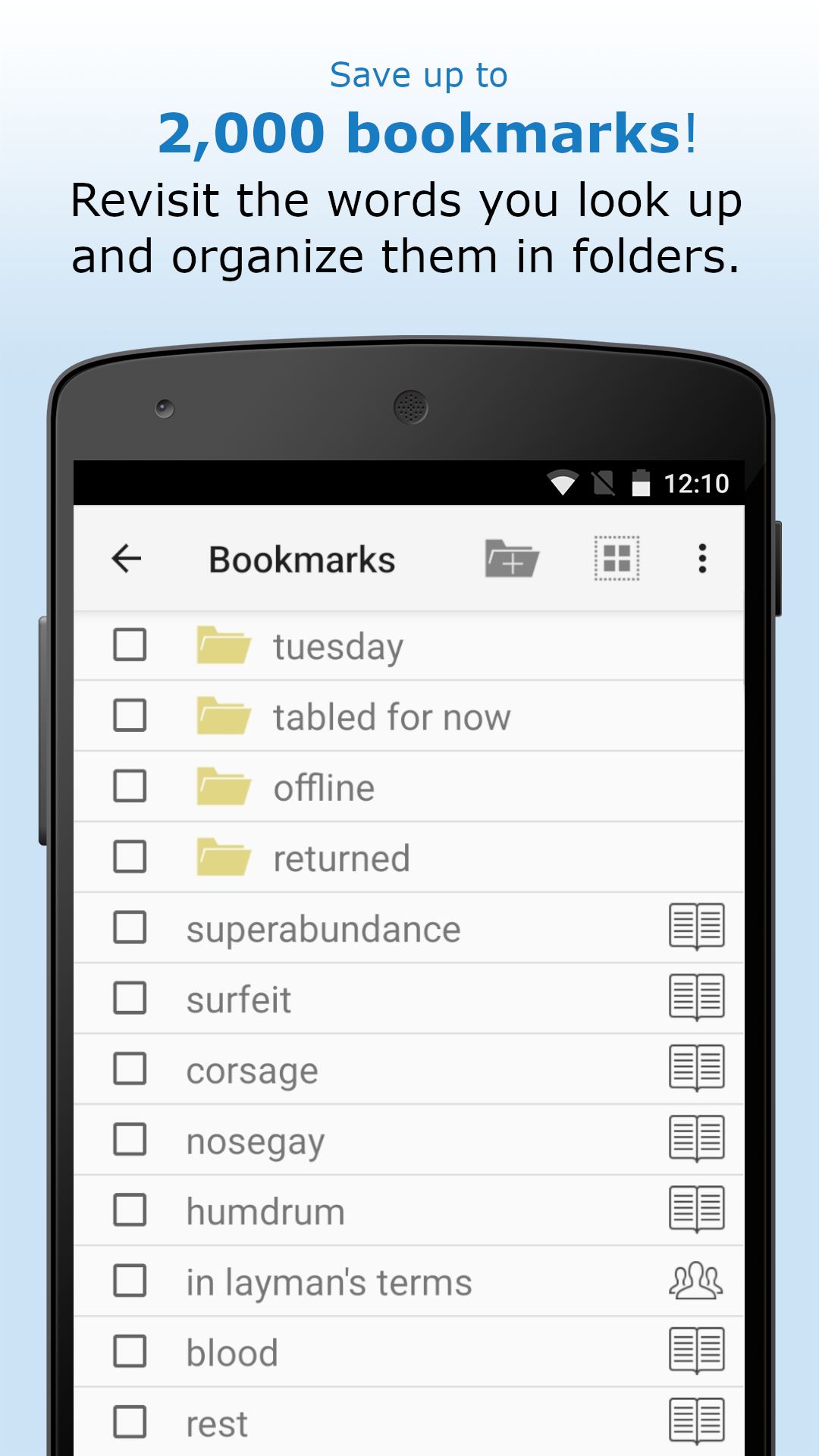 اسکرین شات 5 برنامه Dictionary