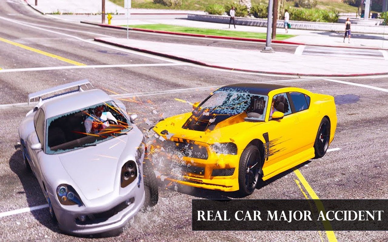 اسکرین شات 3 بازی Real Car Crash Accidents Sim