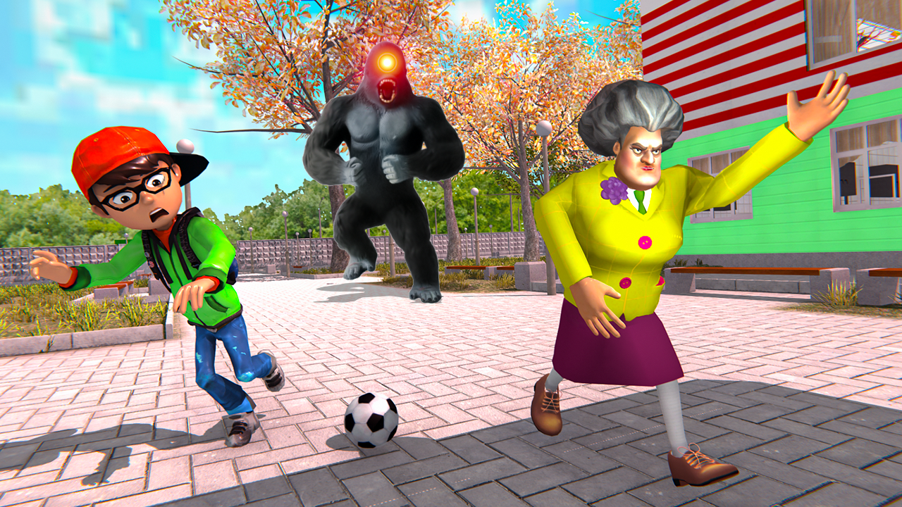اسکرین شات 7 بازی Scary Evil Teacher Sim 3D