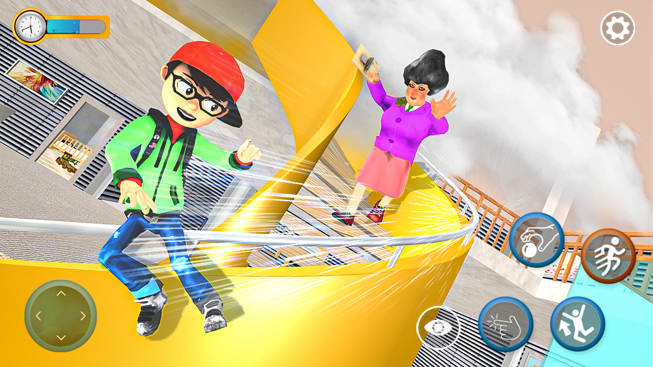 اسکرین شات 6 بازی Scary Evil Teacher Sim 3D