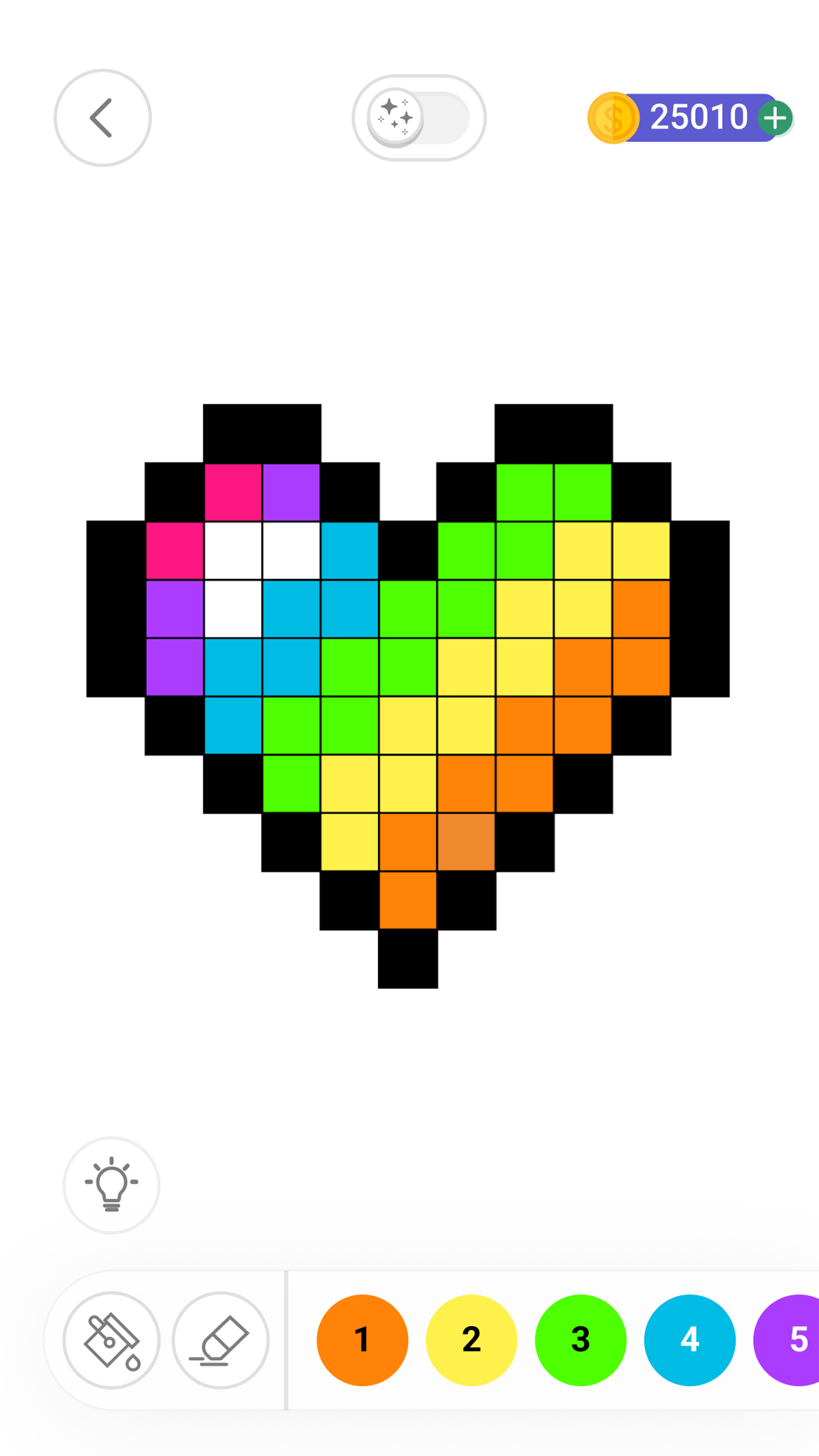 اسکرین شات 4 برنامه Color by Number：Coloring Games