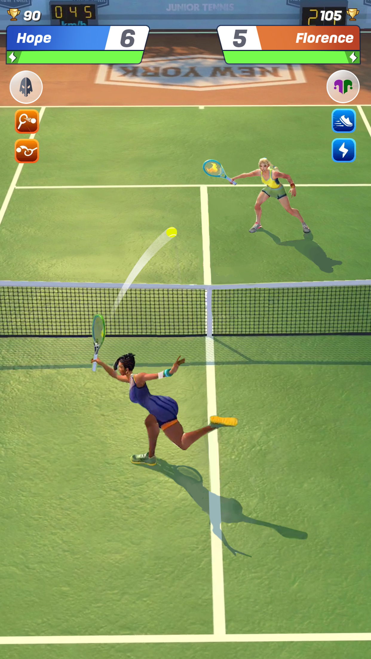 اسکرین شات 3 بازی Tennis Clash: Multiplayer Game