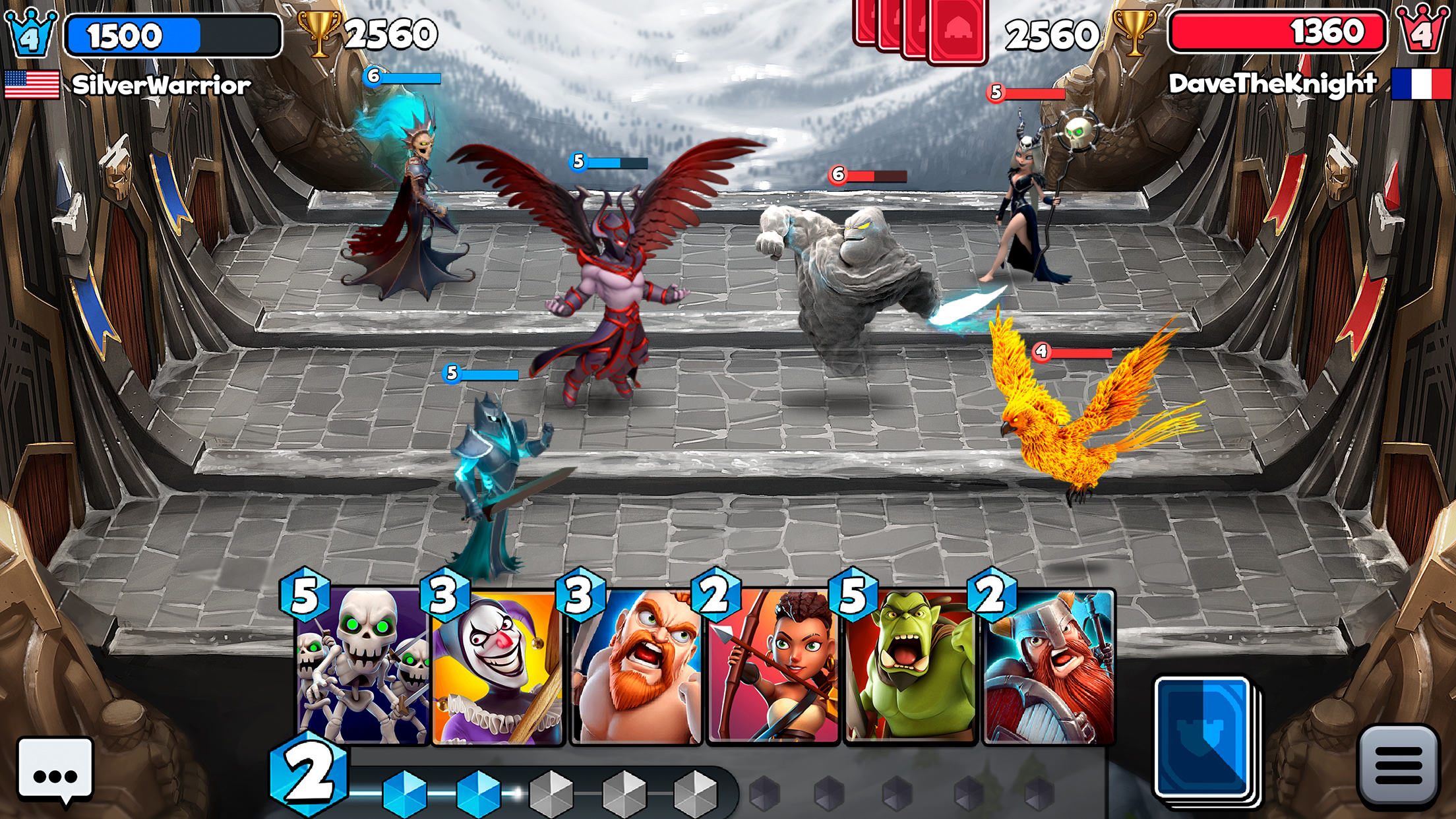 اسکرین شات 5 بازی Castle Crush：Epic Battle