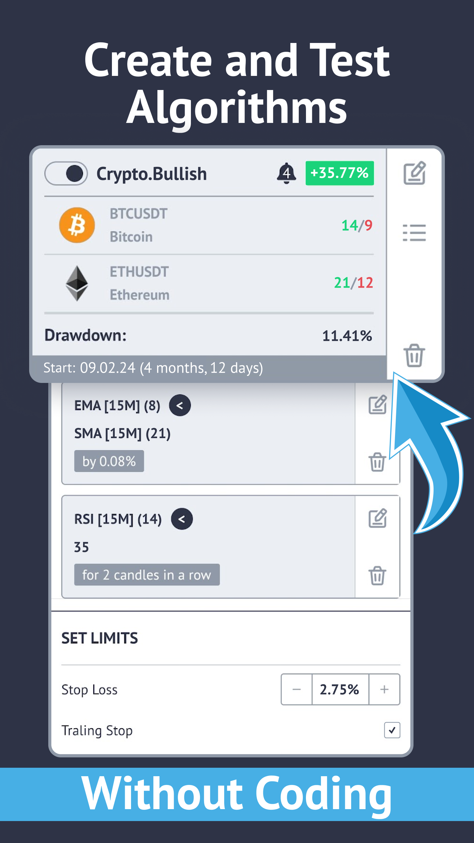 اسکرین شات 3 برنامه Crypto Trends and Analytics