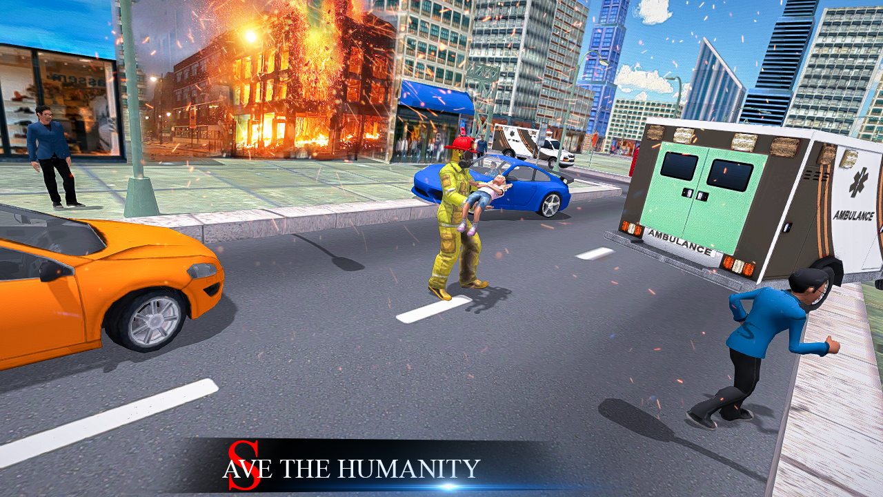 اسکرین شات 3 بازی American Fire Fighter:  Real H