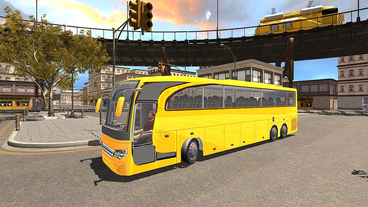 اسکرین شات 4 برنامه Coach Bus Simulator Game 2019