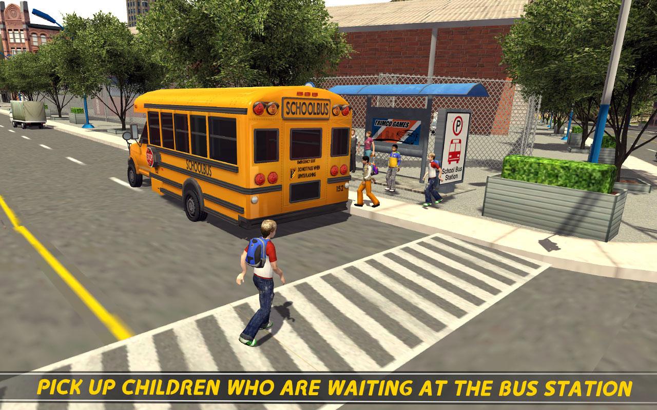 اسکرین شات 1 بازی School Bus 16