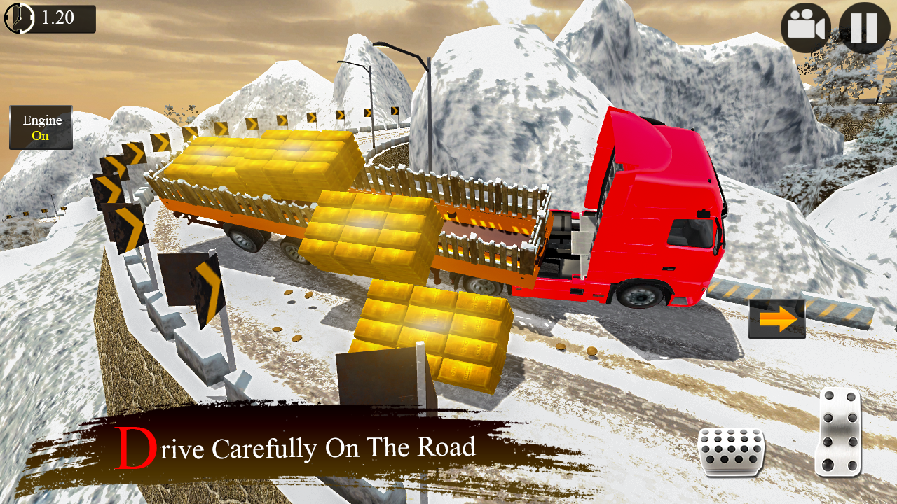 اسکرین شات 3 بازی Uphill Gold Transport Truck Dr
