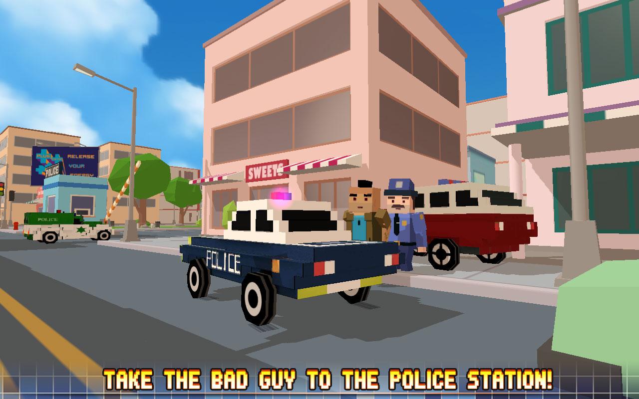 اسکرین شات 1 بازی Blocky City: Ultimate Police