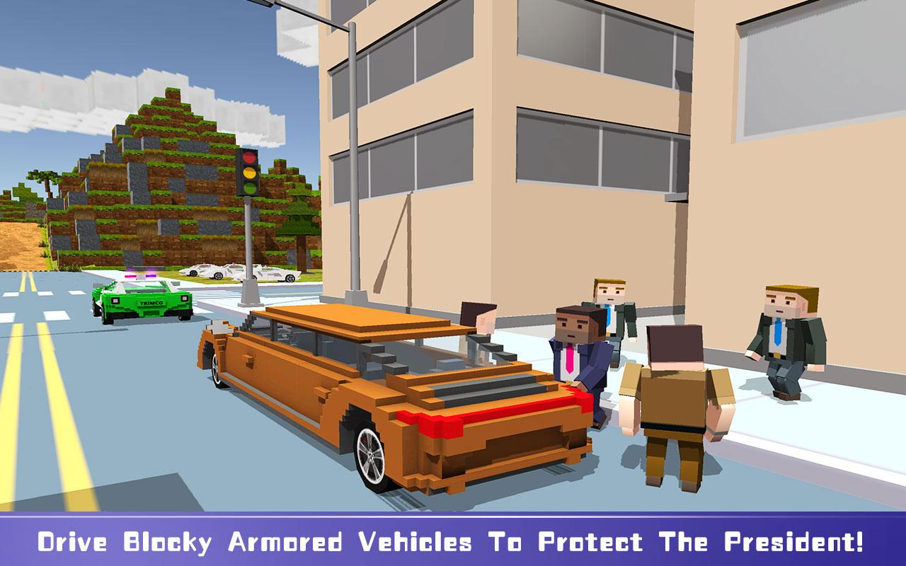 اسکرین شات 3 بازی Blocky Security: USA President