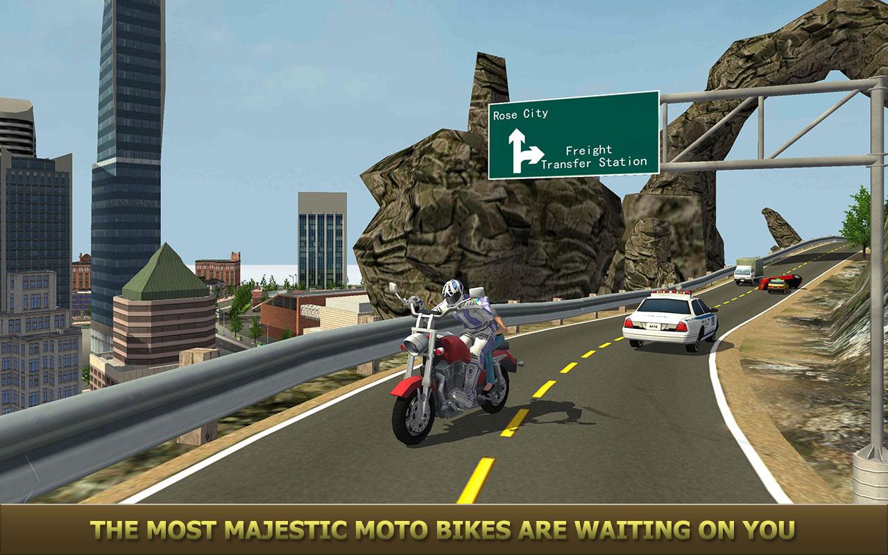 اسکرین شات 3 بازی Furious Fast Motorcycle Rider
