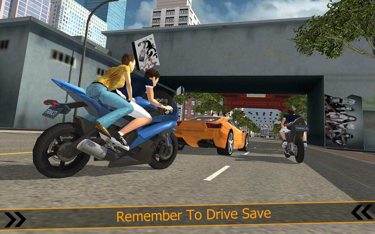 اسکرین شات 5 بازی Furious City Moto Bike Racer