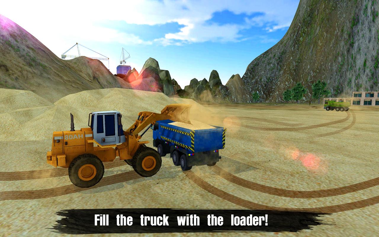 اسکرین شات بازی Loader & Dump Truck Hill SIM 2