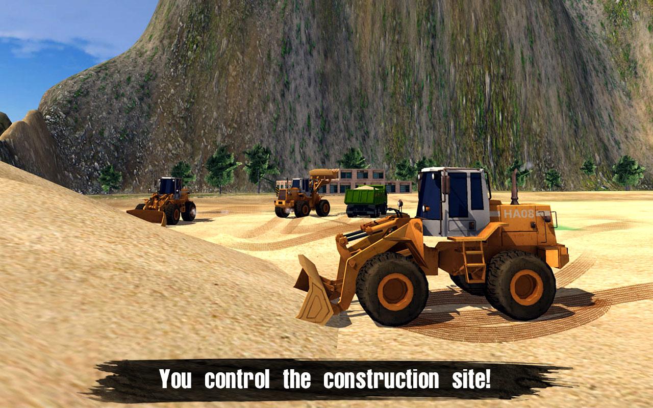 اسکرین شات 5 بازی Loader & Dump Truck Hill SIM