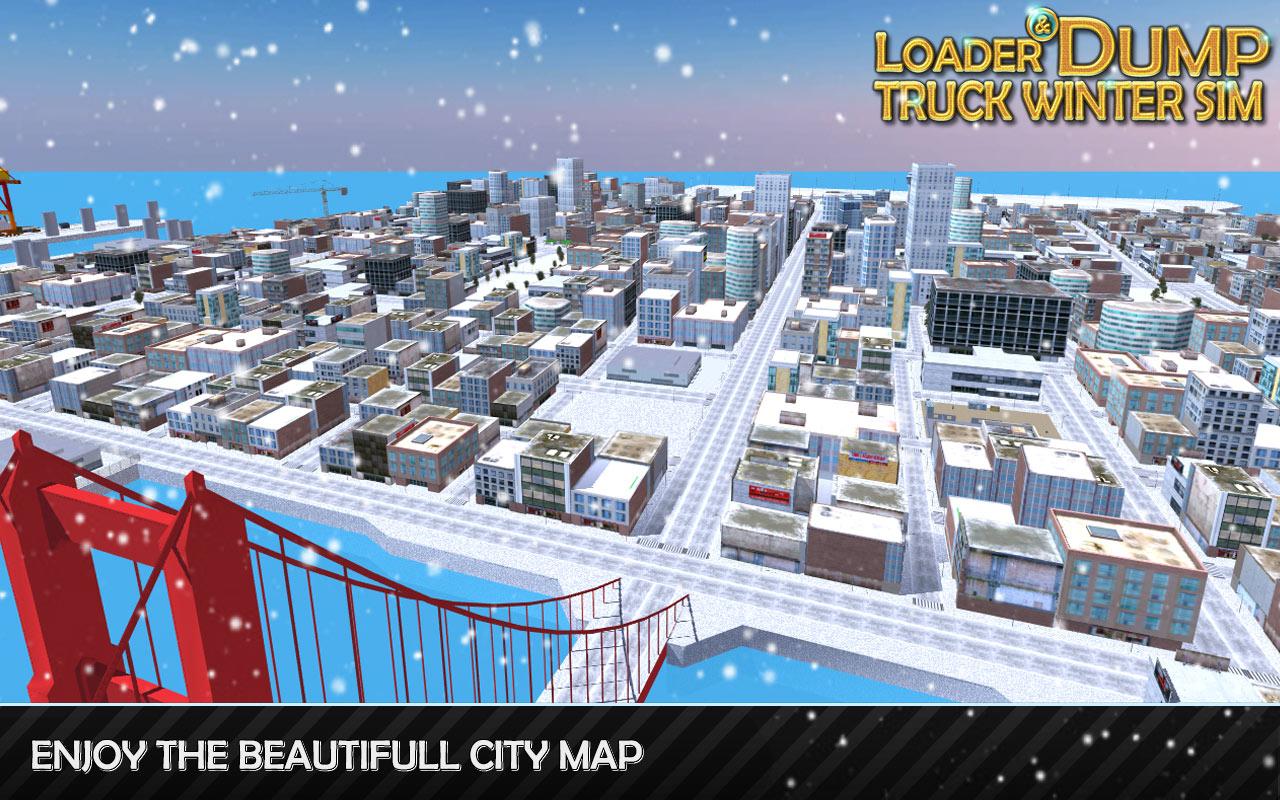 اسکرین شات 7 بازی Loader & Dump Truck Winter SIM