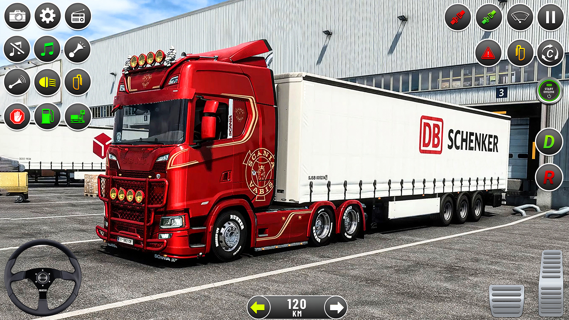 اسکرین شات 1 بازی Truck Driving 3D Offroad Truck