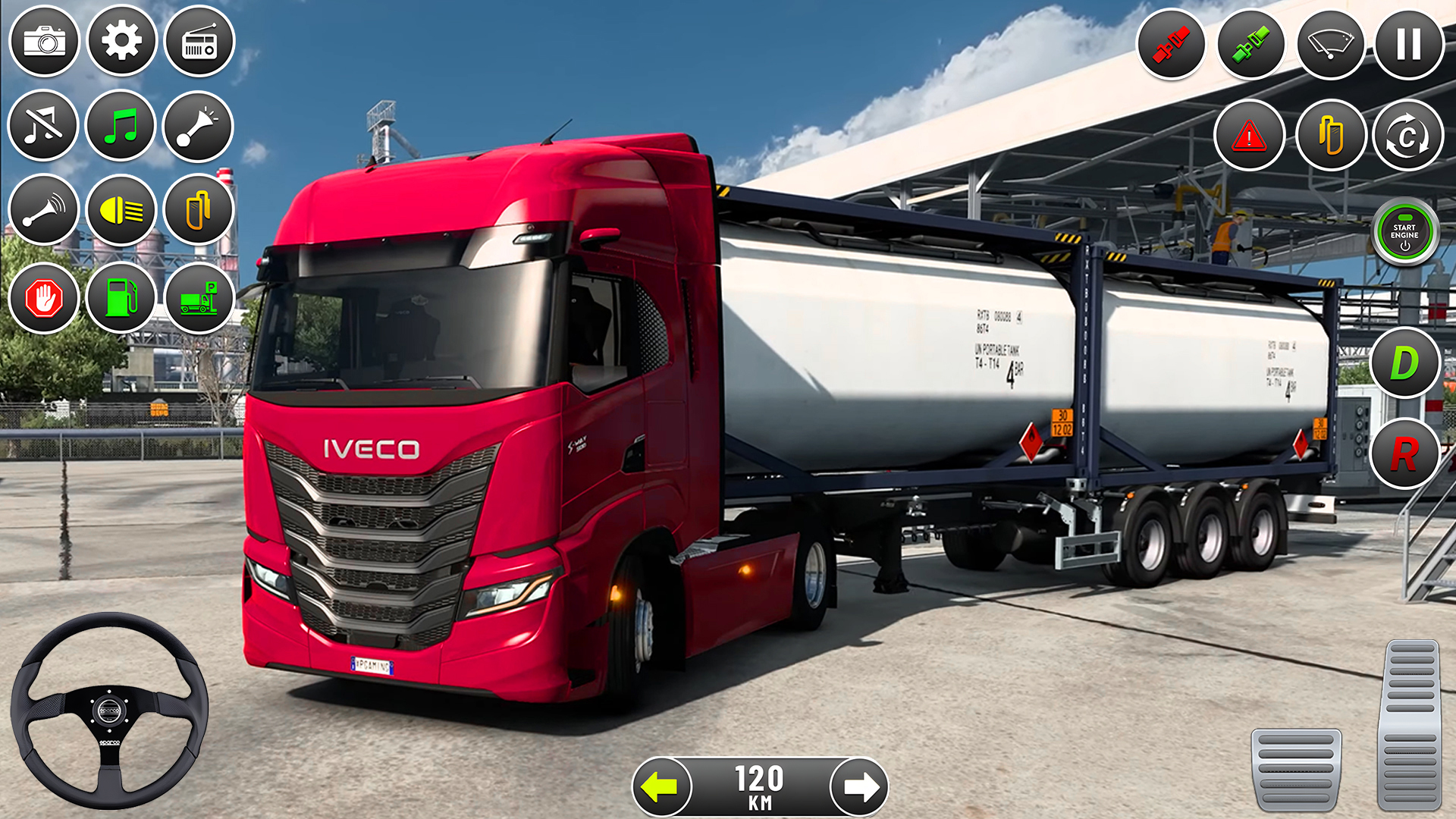 اسکرین شات 5 بازی Truck Driving 3D Offroad Truck