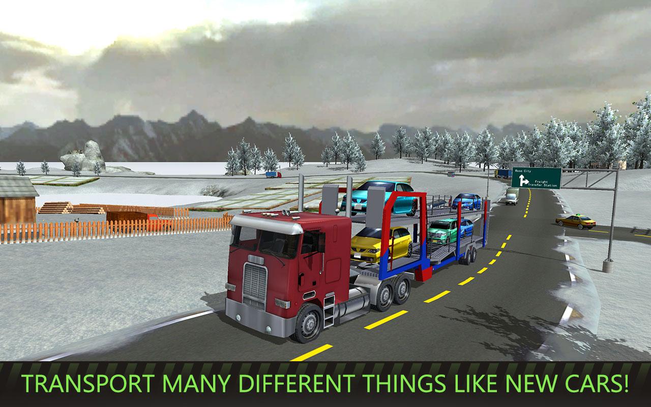 اسکرین شات 1 بازی USA Truck Driver: 18 Wheeler