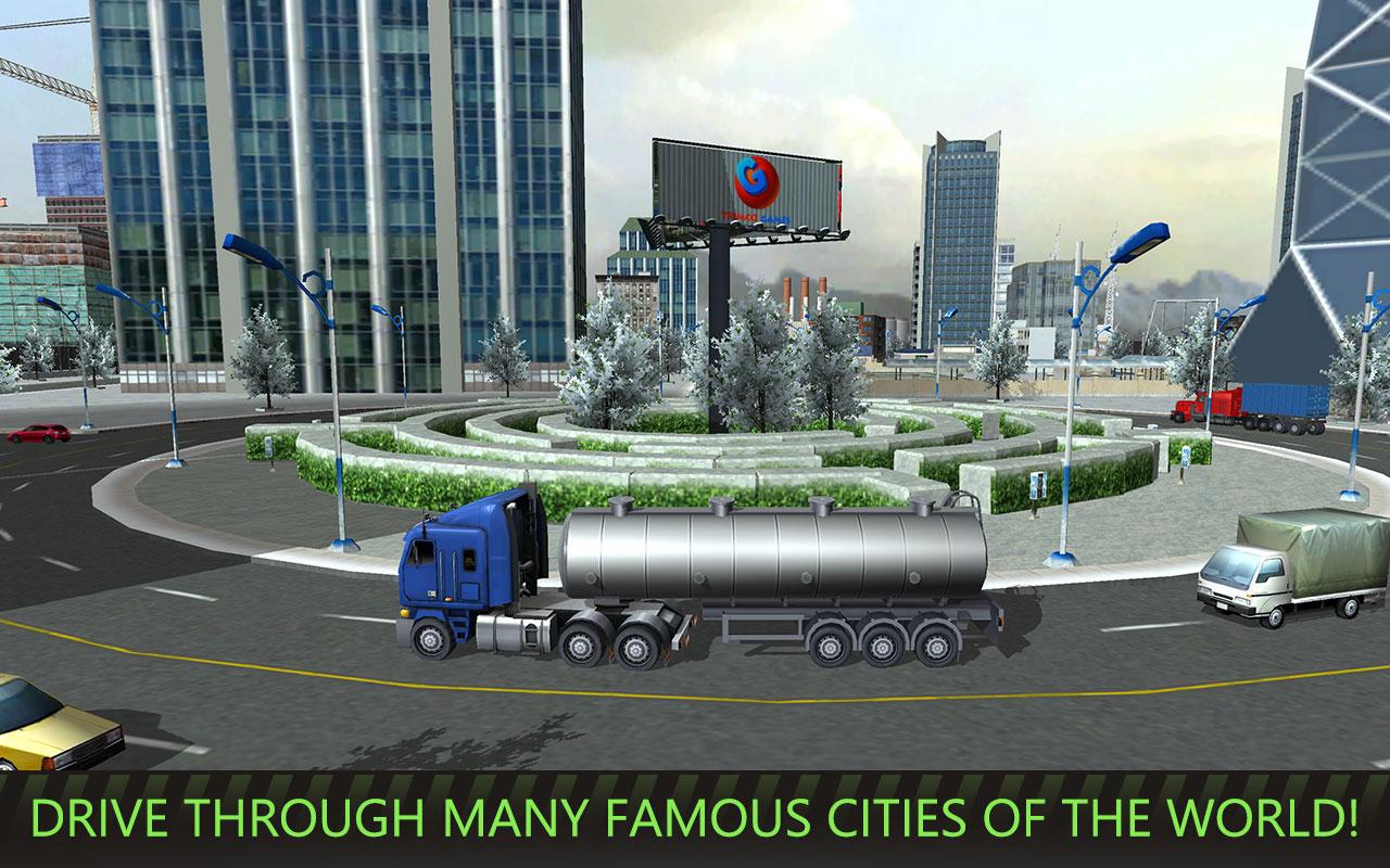 اسکرین شات 2 بازی USA Truck Driver: 18 Wheeler