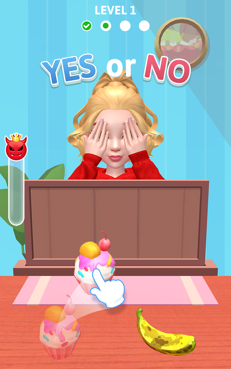 اسکرین شات 1 بازی Yes or No?! - Food Pranks