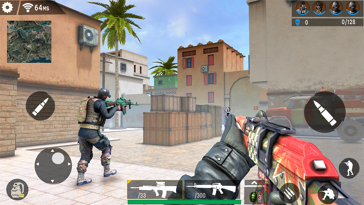 اسکرین شات 2 بازی PVP Multiplayer - Gun Games