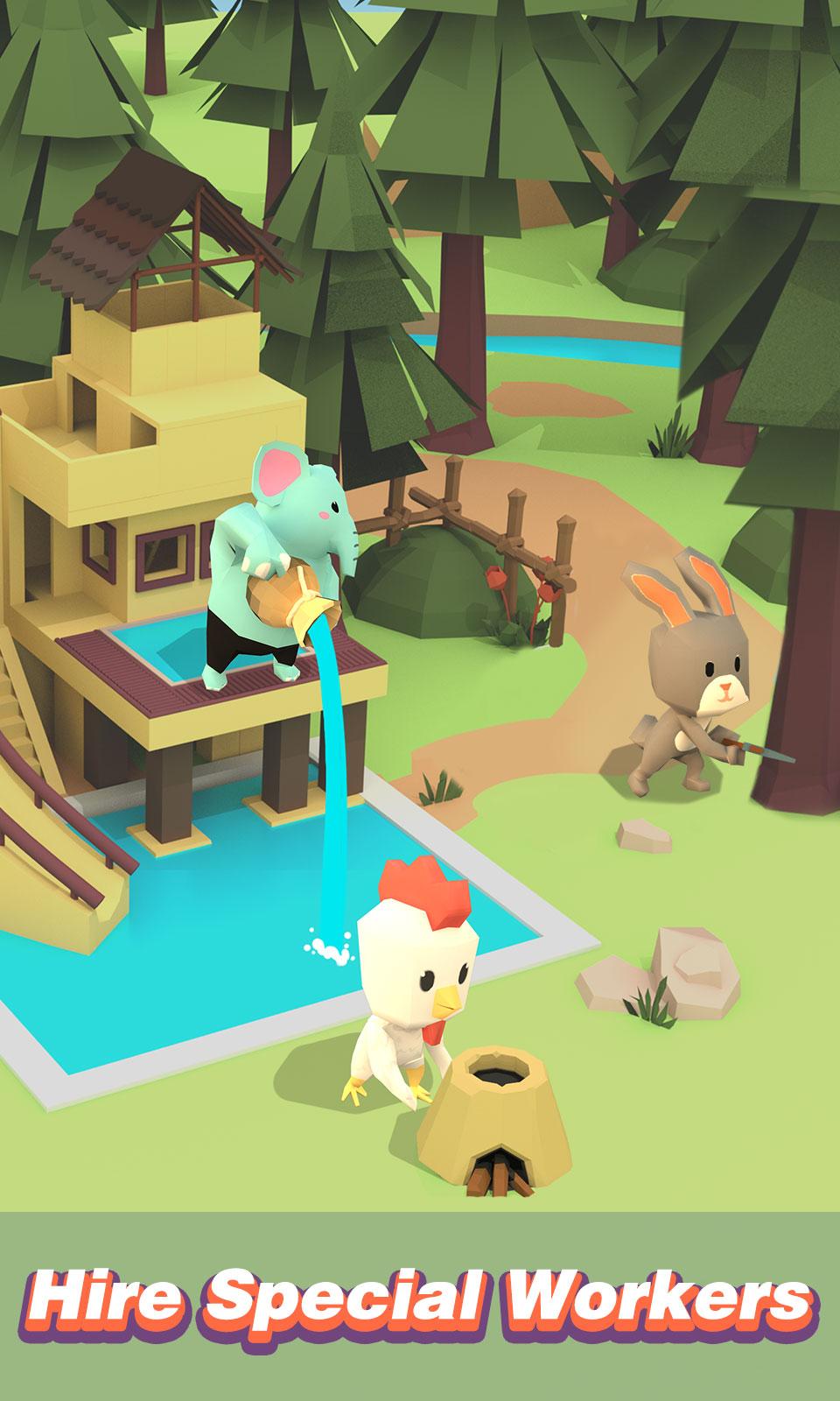اسکرین شات 2 بازی Idle Island: Build and Survive