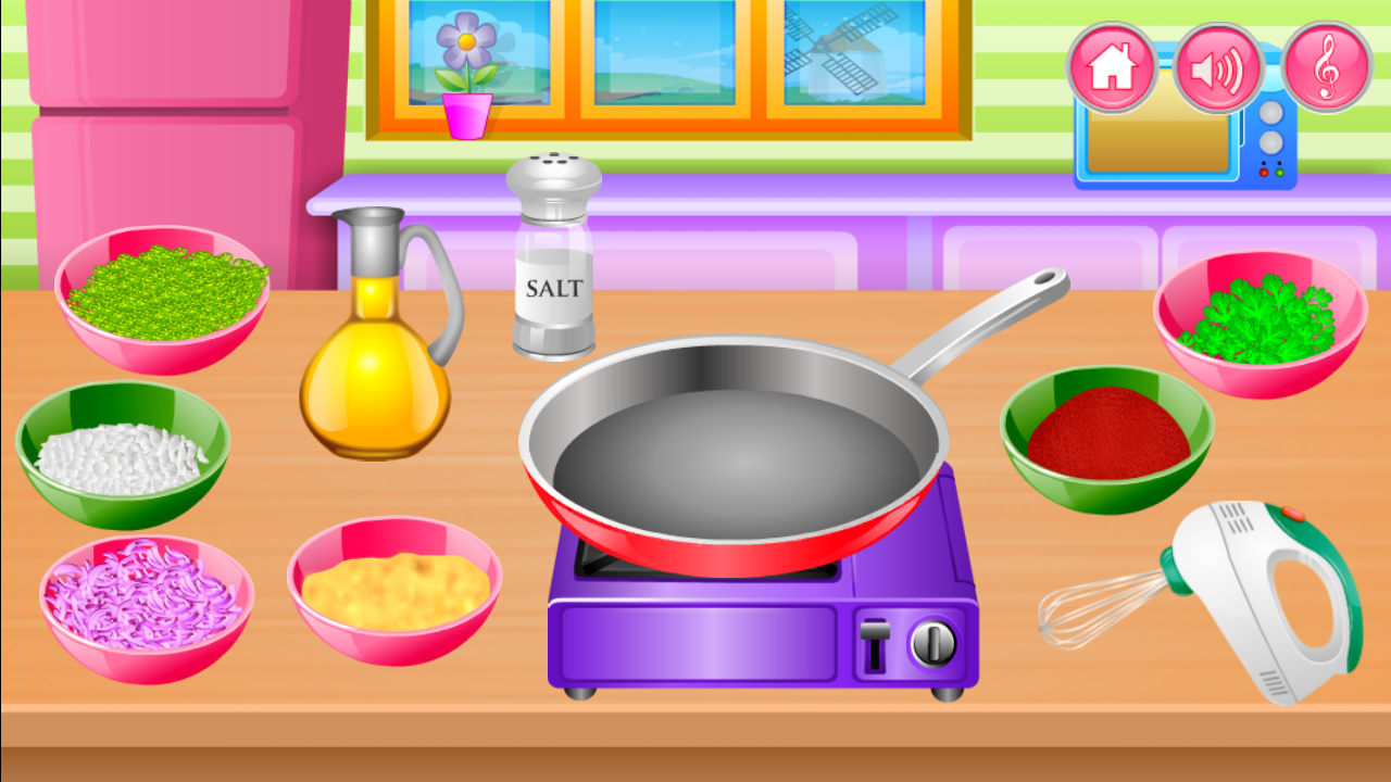 اسکرین شات 1 بازی Cooking in the Kitchen game