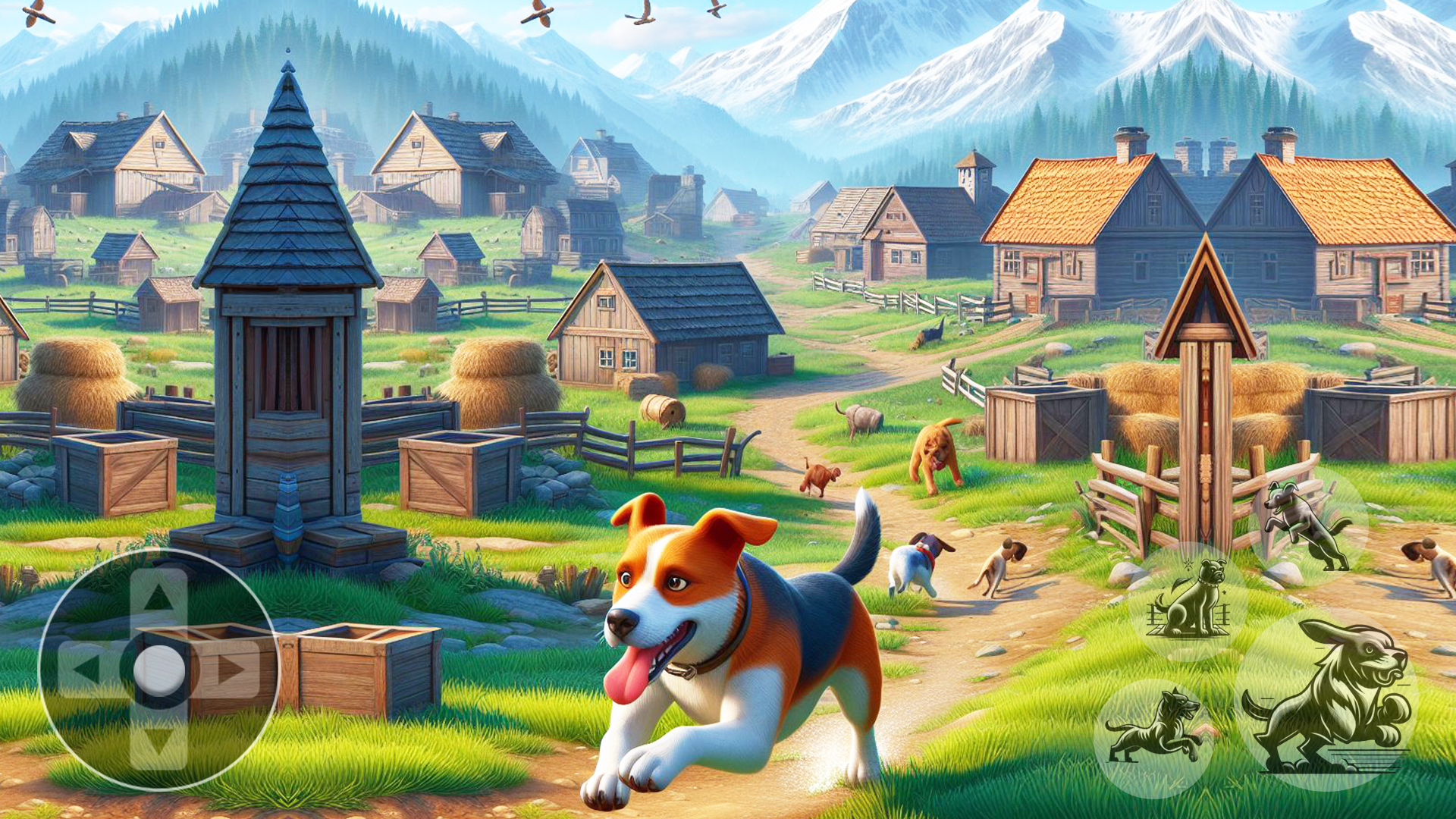 اسکرین شات 2 بازی Dog Fighting Simulator