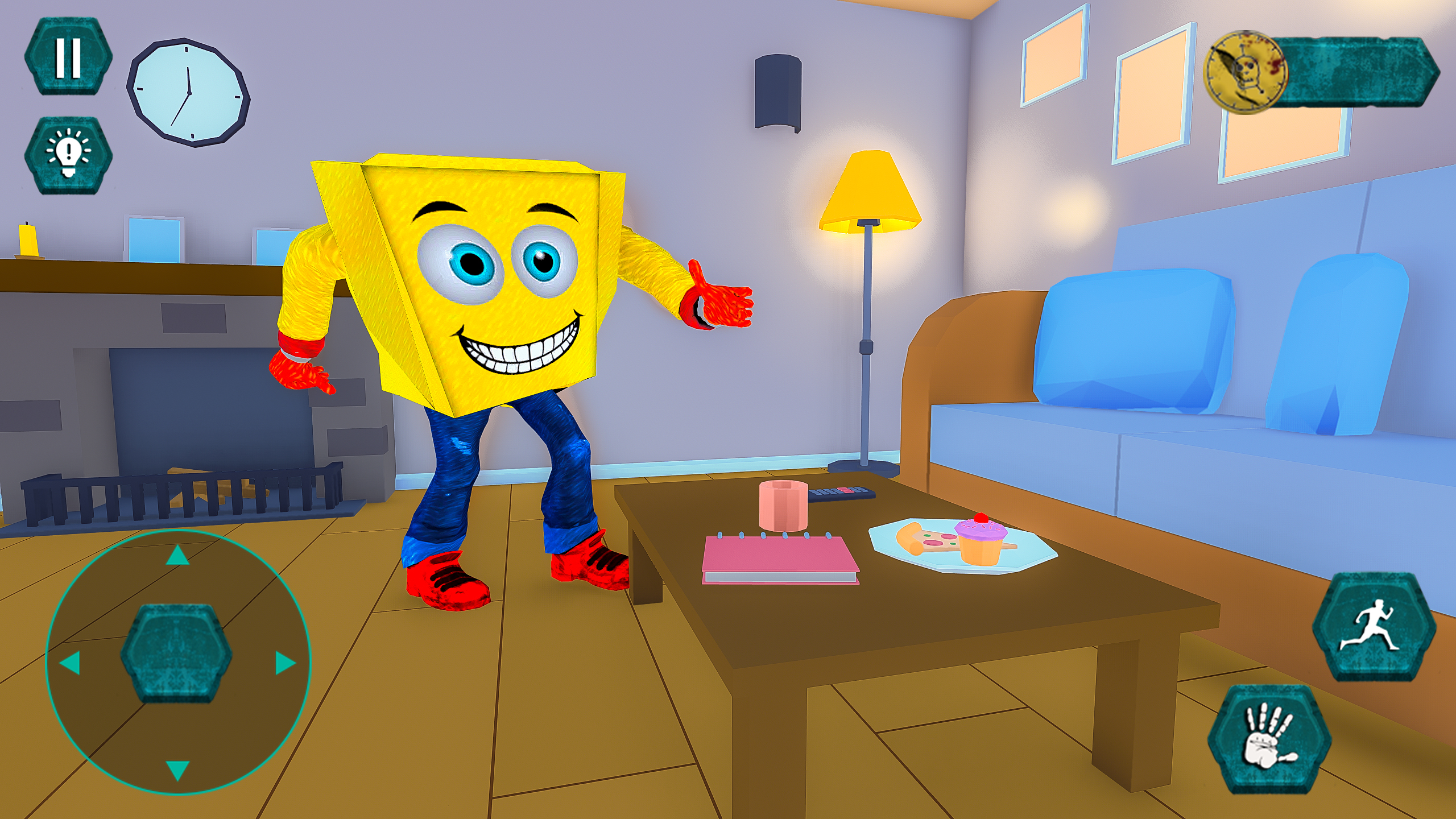 اسکرین شات 3 بازی Sponge Neighbor Game-Sponge 3D