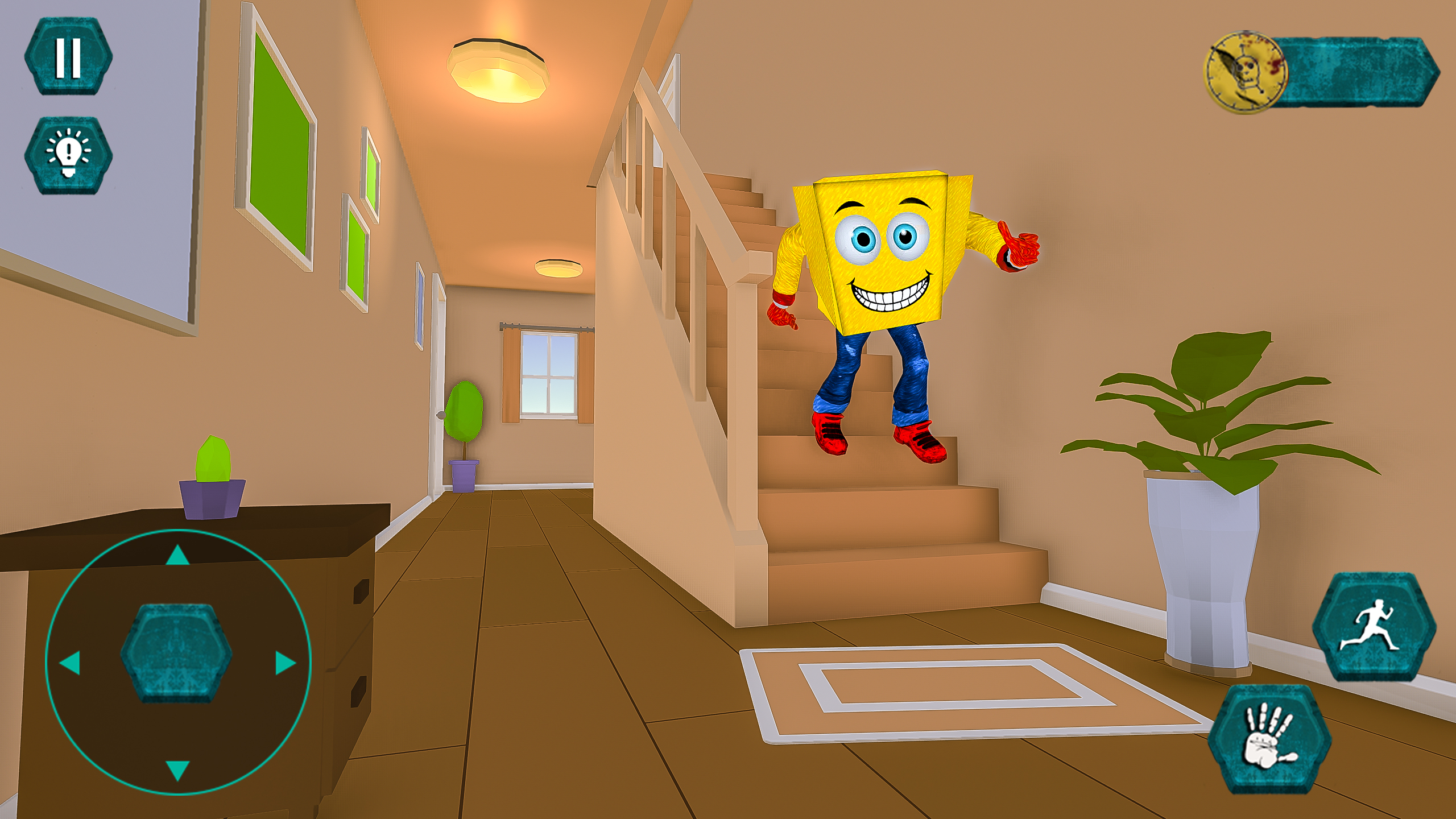 اسکرین شات 4 بازی Sponge Neighbor Game-Sponge 3D