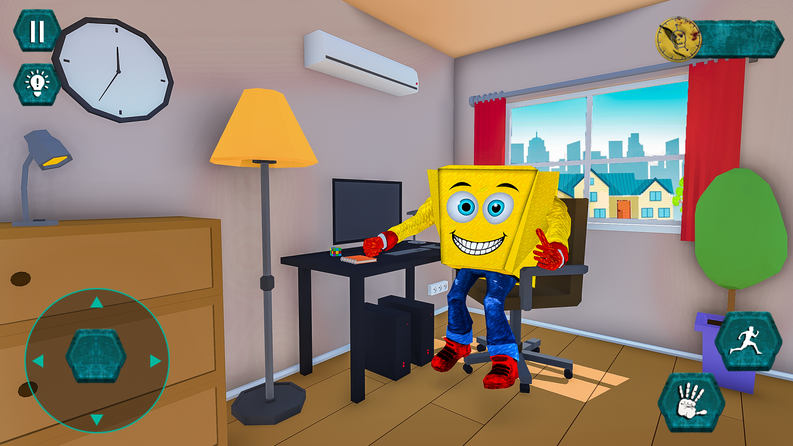 اسکرین شات 1 بازی Sponge Neighbor Game-Sponge 3D